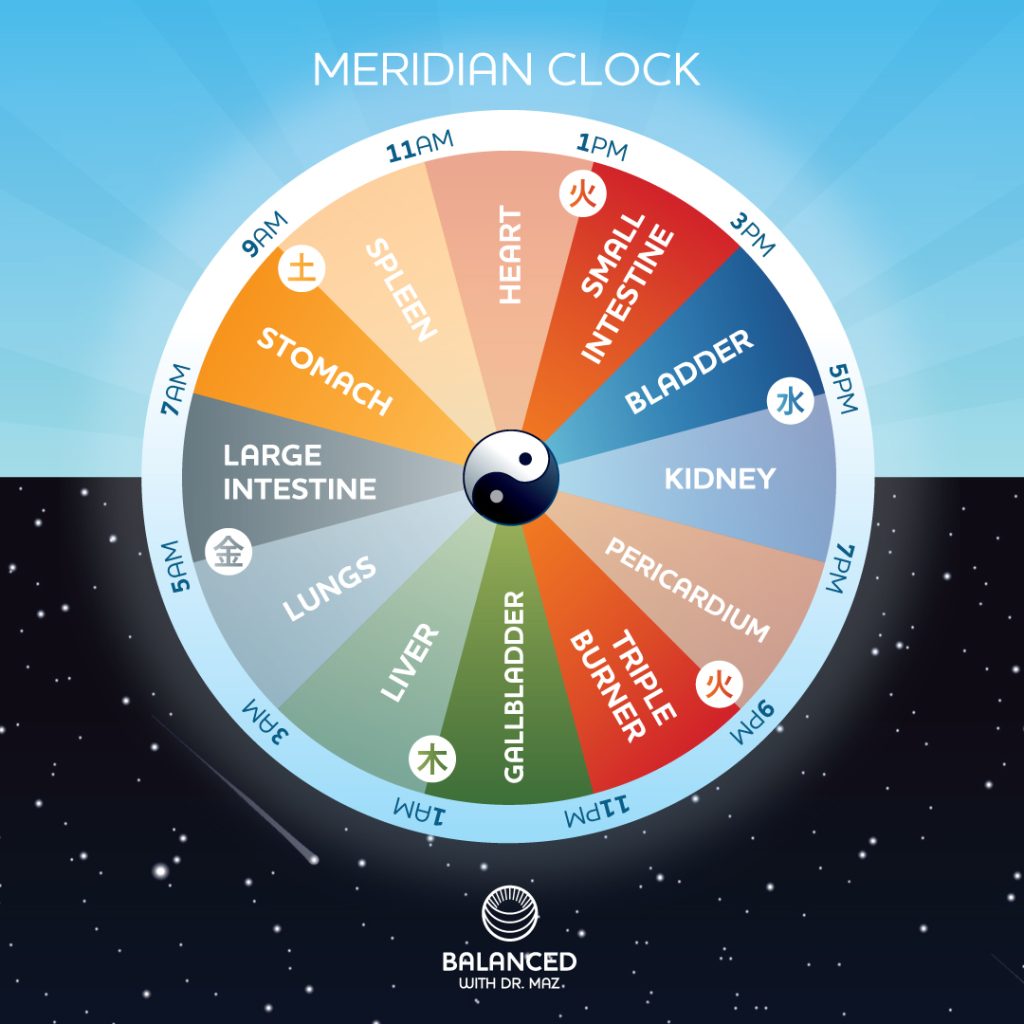 24 hour meridian clock